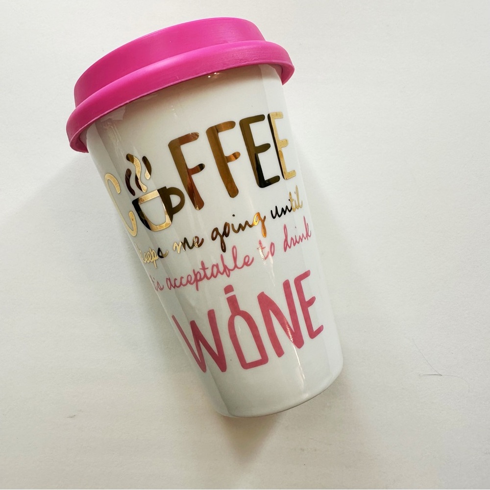Francesca’s Collection Ceramic Mug To Go - Picture 2 of 4